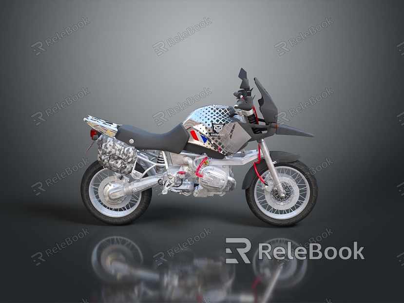 Motorcycle Two-wheeled Motorcycle Cross-country Motorcycle Road Race Motorcycle Motor Vehicle Transport model