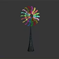 Modern wind power equipment Power generating equipment Power generating equipment Power generating equipment 3d model
