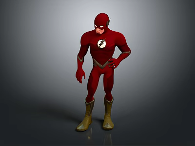 Marvel Hero Flash Movie Character Marvel Character Anime Hero Hero Character Hero 3d model