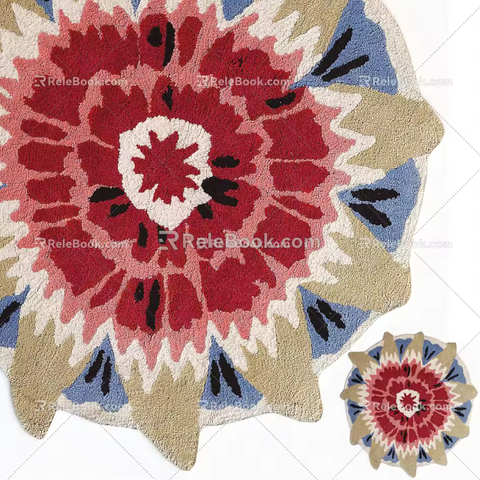 Styling carpet 3d model