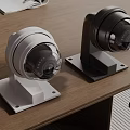 Modern security surveillance camera spherical camera monitor 3d model