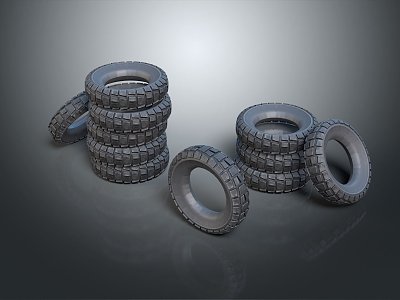 Modern Tire Wheel New Tire model