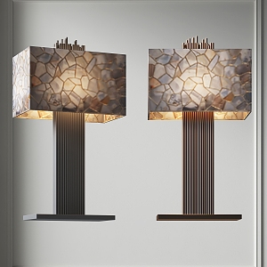 Table Lamp Metal Table Lamp Light Luxury Bedside Table Lamp Living Room Floor Table Lamp Metal Floor Lamp 3d model