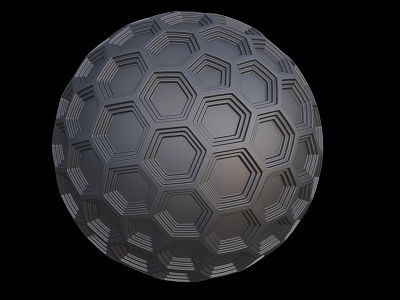 honeycomb ball octagonal sphere model