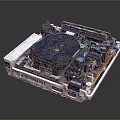 Modern game console home game console Nintendo game console vintage game console 3d model