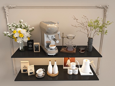 French coffee maker coffee accessories combination model