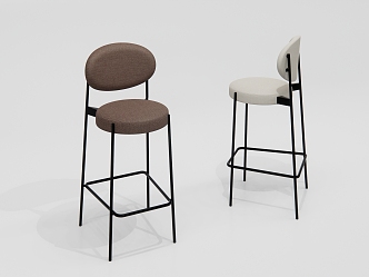 Modern Bar Stool Bar Stool 3d model