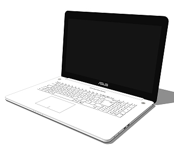 Modern Laptop 3d model