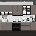Modern Kitchen Interior Design With Island Countertop Cabinets And Stainless Steel Appliances