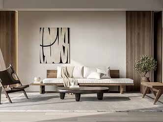The Silent Living Room 3d model