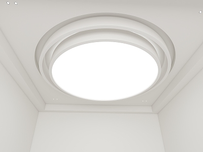 Ceiling Round Ceiling Residential Style Ceiling Round Shaped Ceiling Living Room Ceiling Simple Shaped Ceiling model