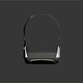 Modern Reception Desk With Dodo VR Headset And Sleek Gray White Design