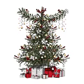 Modern Christmas Tree 3d model