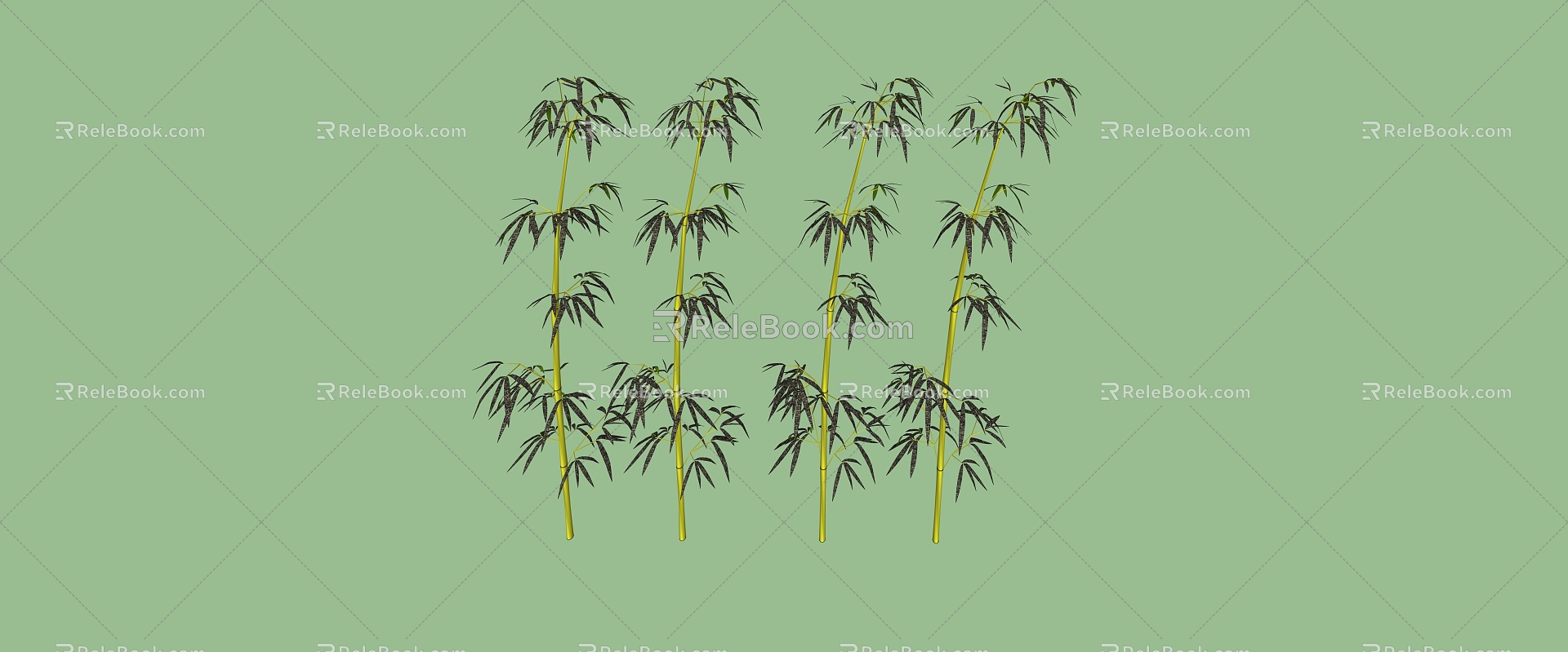 Bamboo 3d model