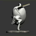Monkey Cartoon Monkey Anime Monkey Stylized Monkey Fantasy Style Monkey Toy 3d model