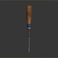 Sturdy High Quality Hardware Tool Chisel With Wooden Handle And Metal Cutting Edge