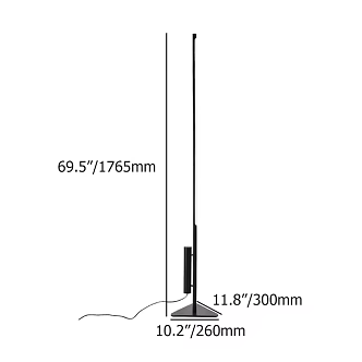 Minimal floor lamp 3d model