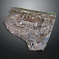 Archaeological Excavation Site Featuring Stone Remains And Soil Layers