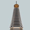 Tower 3d model