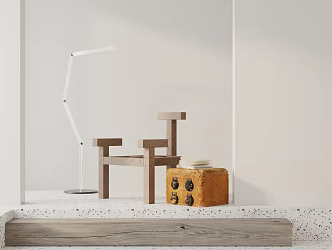 modern leisure chair 3d model