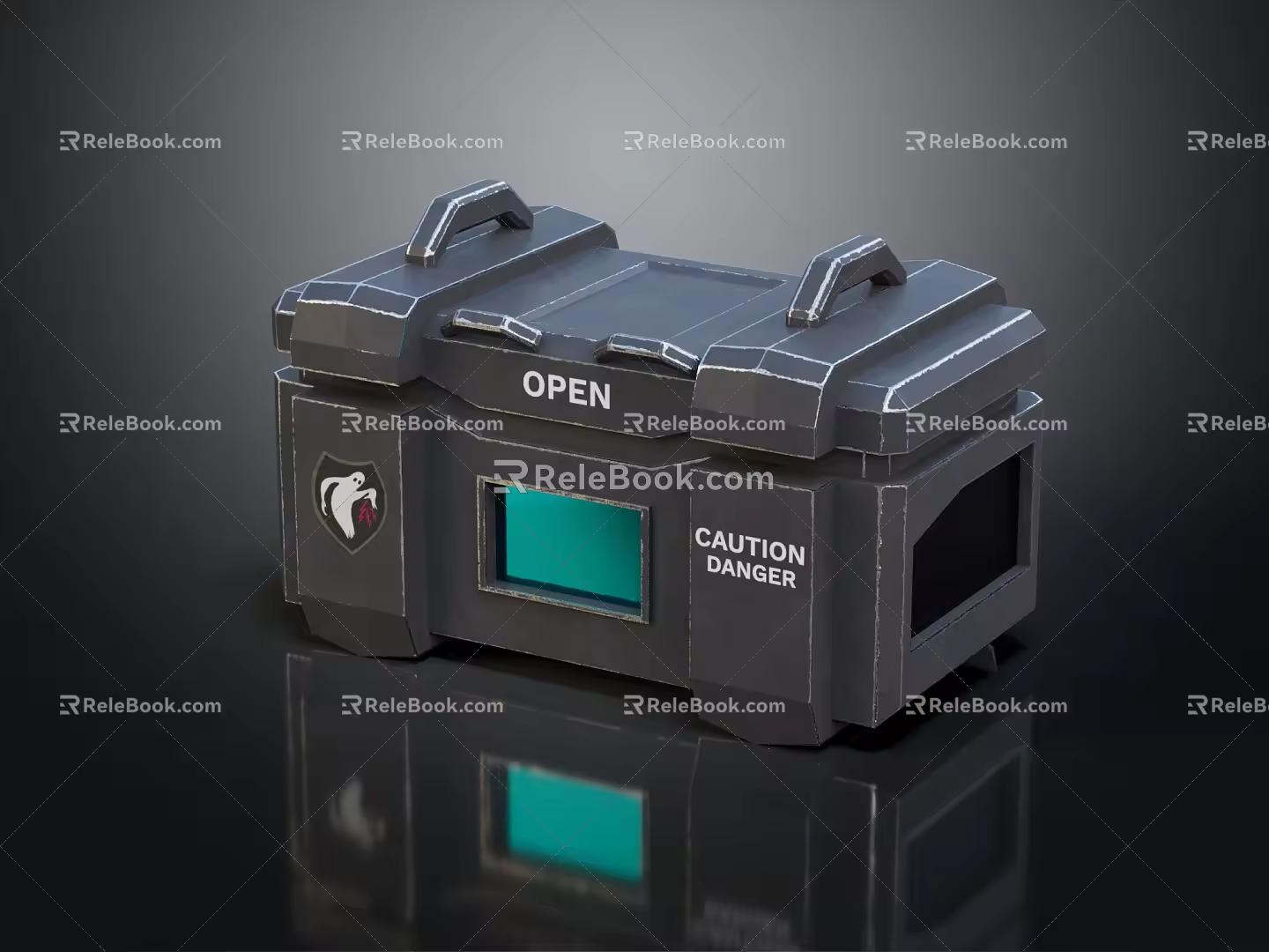 Modern Toolbox Sci-Fi Box Military Box 3d model