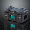 Modern Toolbox Sci-Fi Box Military Box 3d model