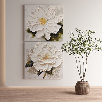 decorative painting 3d model