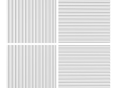 Modern Striped Wall Design For Interior Decor With Vertical And Horizontal Patterns 3d model