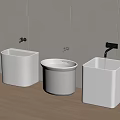 Modern mop pool mop pool 3d model