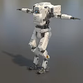 Robot AI Intelligent Robot Artificial Intelligent Robot Low Face Number Low Model Simple Model Game Sub-era Film and Television Level Super Realism 3d model