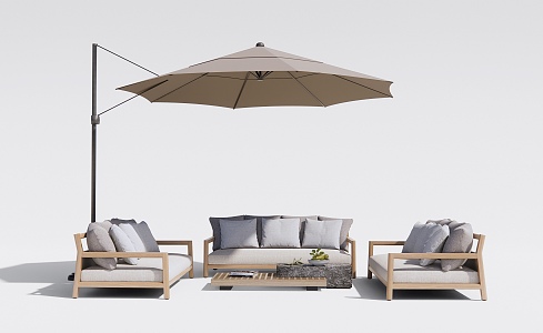 Modern outdoor sofa 3d model