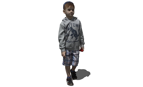 The Modern Boy 3d model