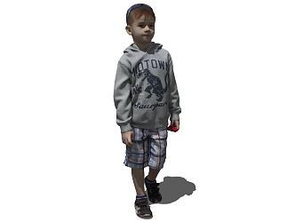 The Modern Boy 3d model