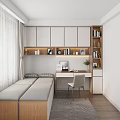 Modern Simple Storage Rack 3d model