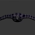 Blue And Gray Plaid Shirt With Collar Pockets And Long Sleeves