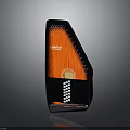 Aloha Black And Red Stringed Musical Instrument With Stylish Design For Daily Use