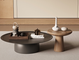 New Chinese Song Style Coffee Table 3d model