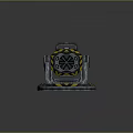 laser tower turret turntable sci-fi tower defense game tower defense sci-fi turret game turret game turret 3d model