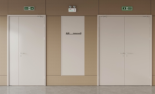 Fire door Fire door 3d model