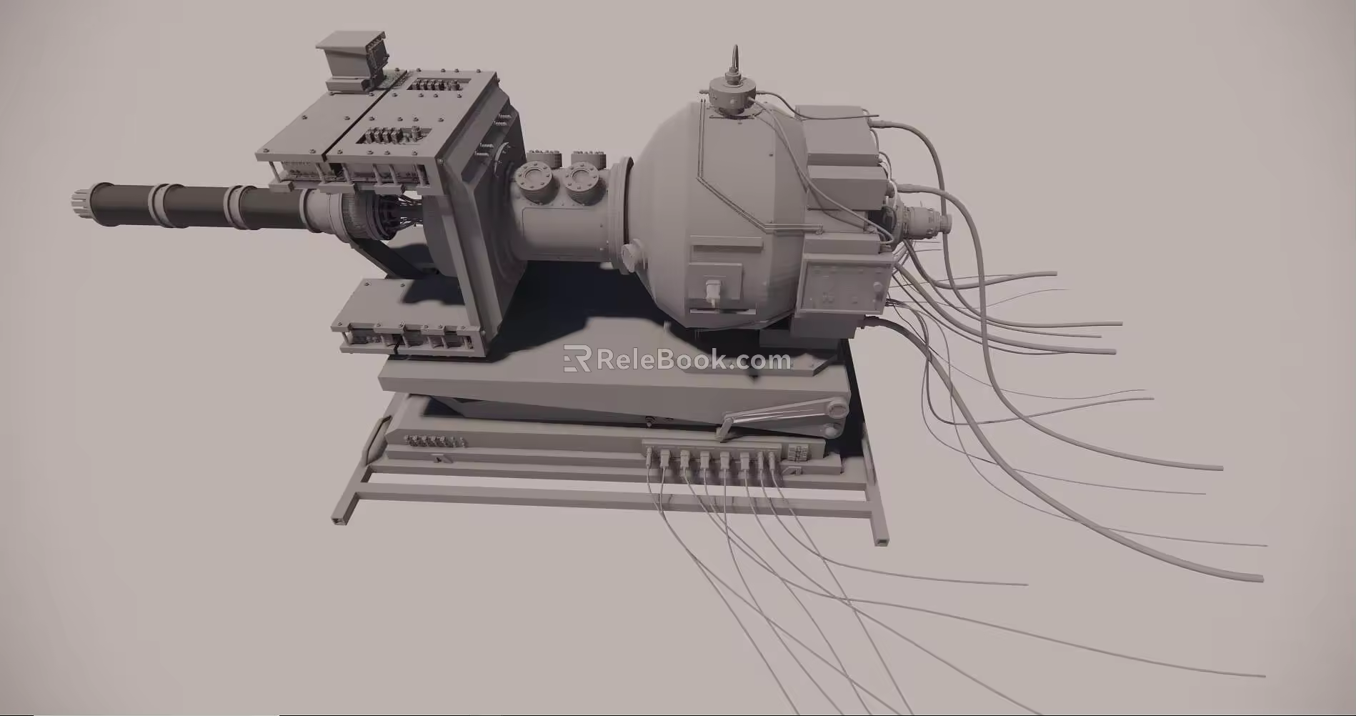 Modern engine planetary engine 3d model