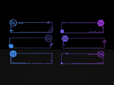 Sculpture Carving Design Illustration With Numbered Steps And Blue Purple Lines 3d model