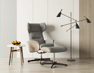 modern leisure chair 3d model