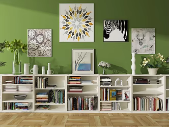 Nordic Bookcase 3d model