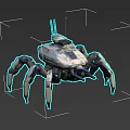 Robot Spider Drone 3d model