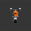 Motorcycle Two-wheeled Motorcycle Cross-country Motorcycle Road Race Motorcycle Motor Vehicle Transport 3d model