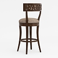 American Bar Chair Bar Chair 3d model