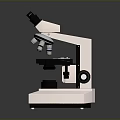 Binocular Microscope With Adjustable Stage And Stable Base For Laboratory Use