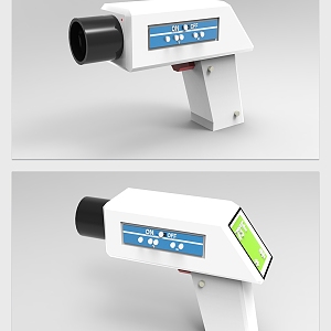 modern thermometer 3d model