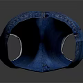 Stylish Blue Straight Leg Jeans With Cuffed Hem For Casual Fashion Wear