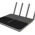 Modern Router 3d model